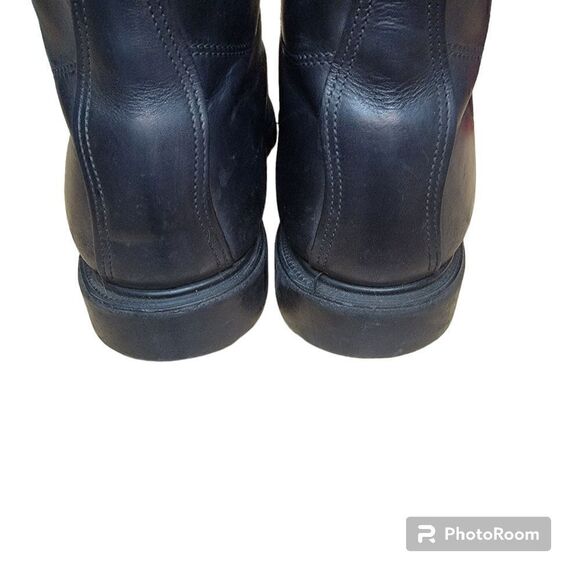COPY - Red Wing Men's Black Leather Gore-Tex  Steel Toe Work Boots. Size 12 - Picture 2 of 14